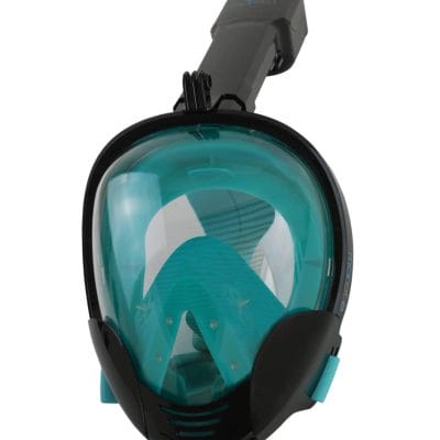 snorkel mask Sea green